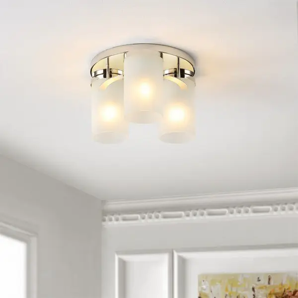 Safavieh Jeffra Flush Mount - Brushed Nickel Latest