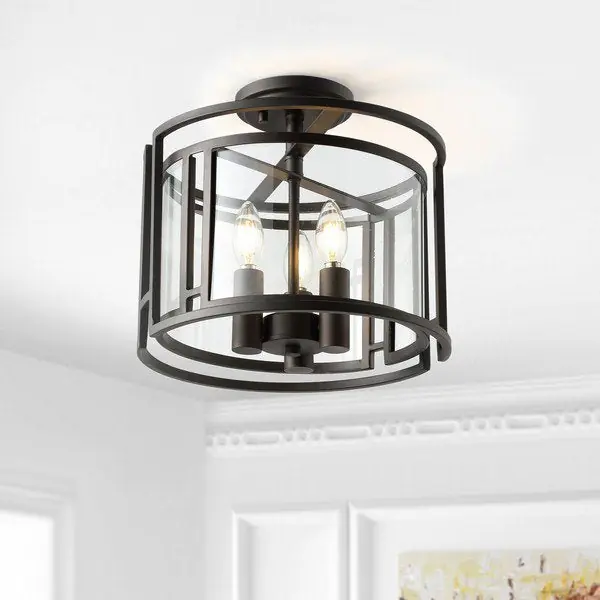 Safavieh Yarlin Flush Mount - Oil Rubbed Bronze Brand New