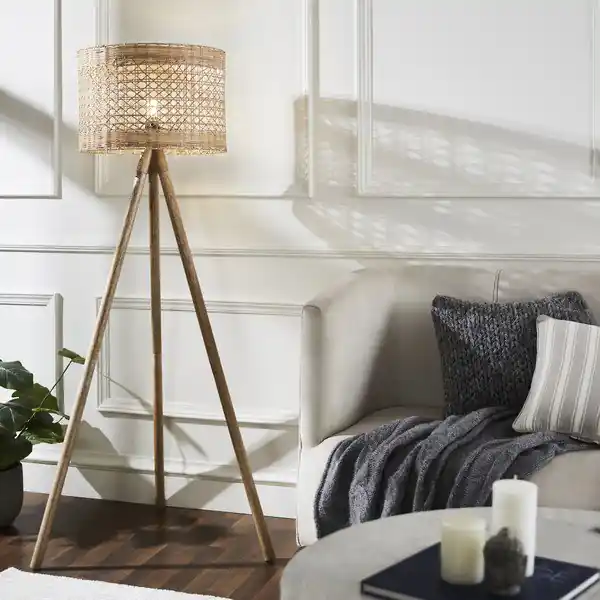 Safavieh Akroyd Floor Lamp - Natural Original
