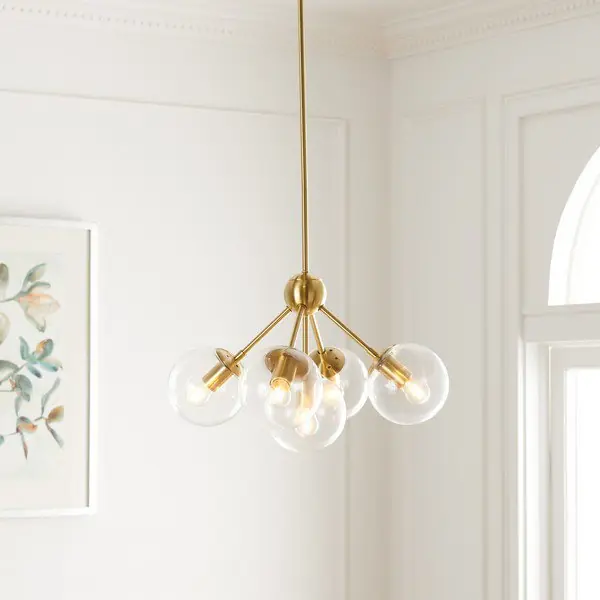 Free Shipping Safavieh Aderynn Chandelier - Antique Brass