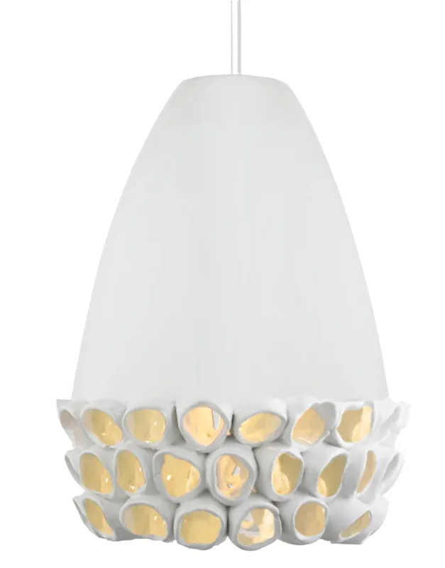 Popular Oggetti Reef Susp, Conica, Wht