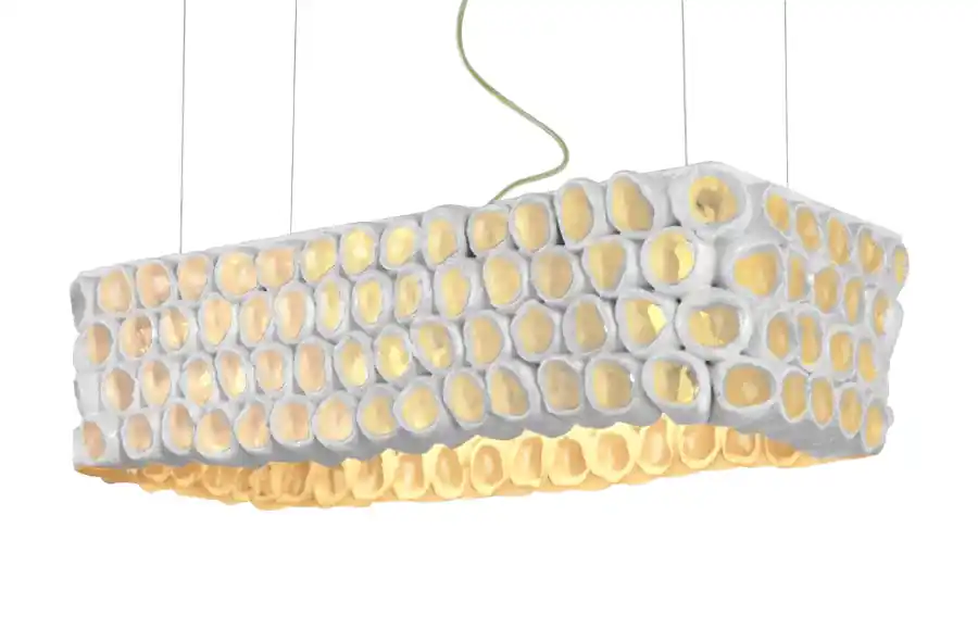 Oggetti Reef Suspensions Rectangle Large White Place Order