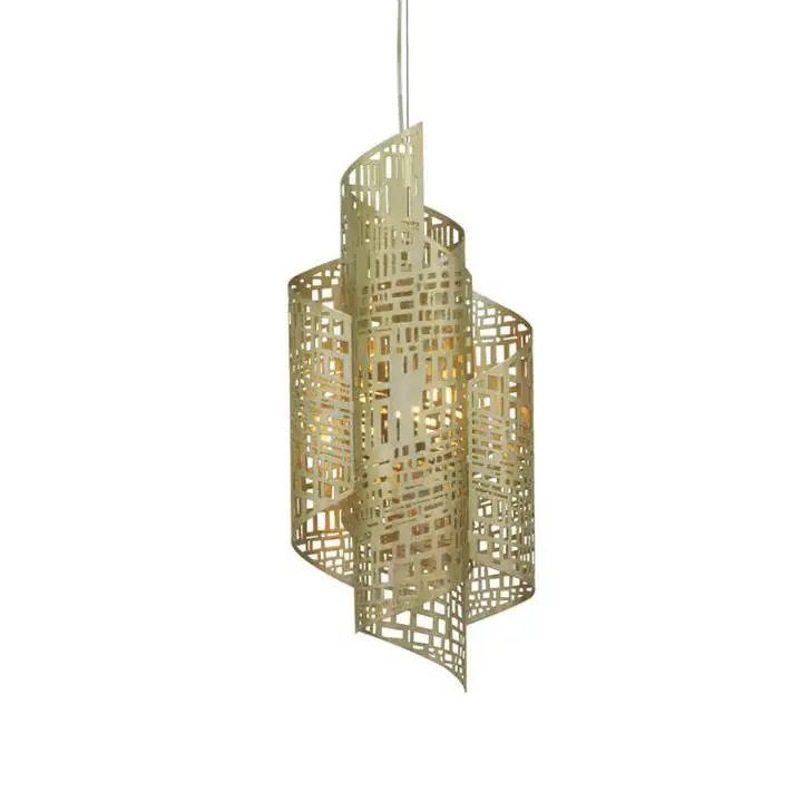 Oggetti Zedd Suspension Small Pale Gold Warranty Included