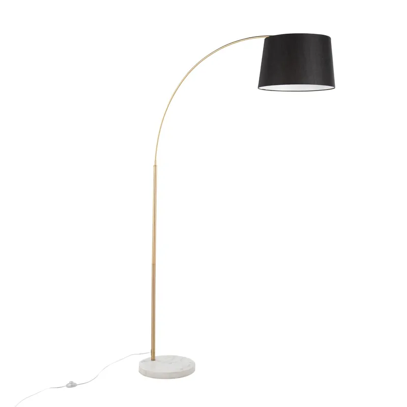 March Floor Lamp Black By LumiSource New Release