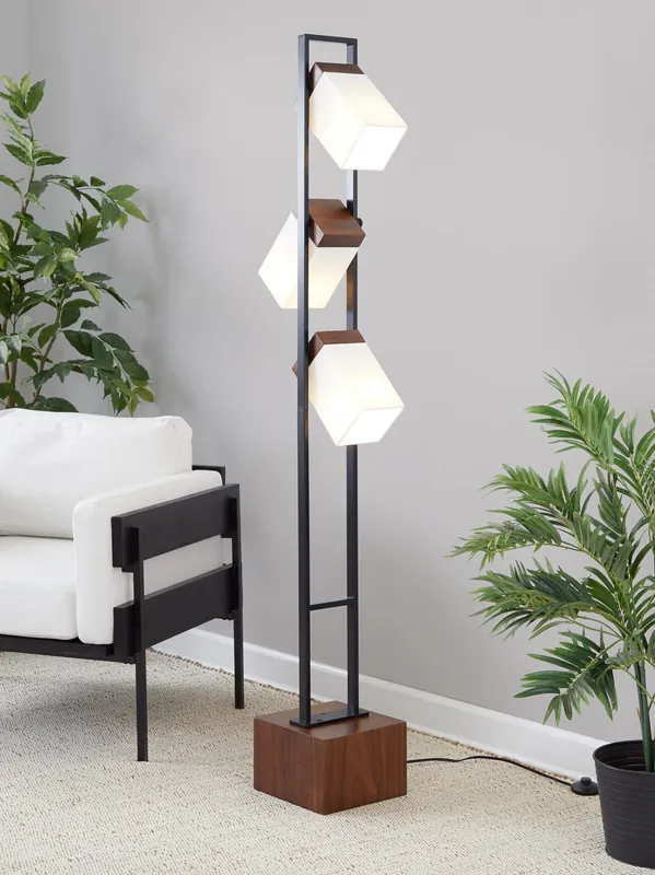Bento 67.5" Metal Floor Lamp By LumiSource Warranty Included
