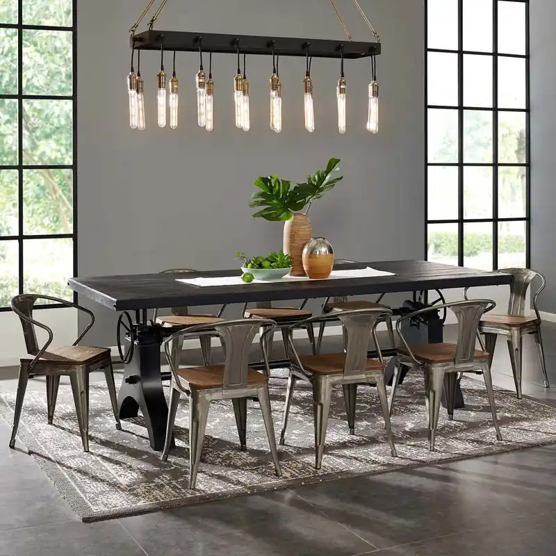 Demarcate Modern Farmhouse Pendant Chandelier By Modway - EEI-3275 Seasonal Sale