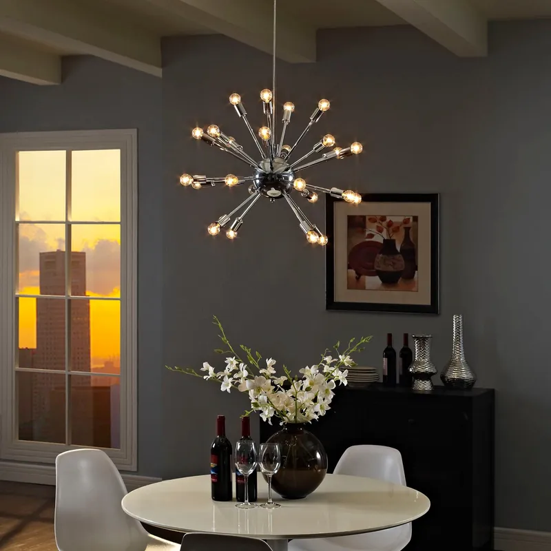 Gamut Chandelier By Modway - EEI-1221 Handmade