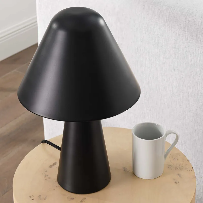 Authentic Jovial Metal Mushroom Table Lamp By Modway - EEI-6529