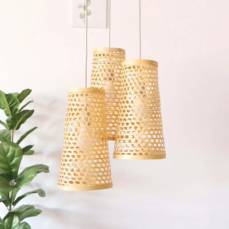 Ma Thu Son - Bamboo Pendant Light Shade By Thaihome Buy Today