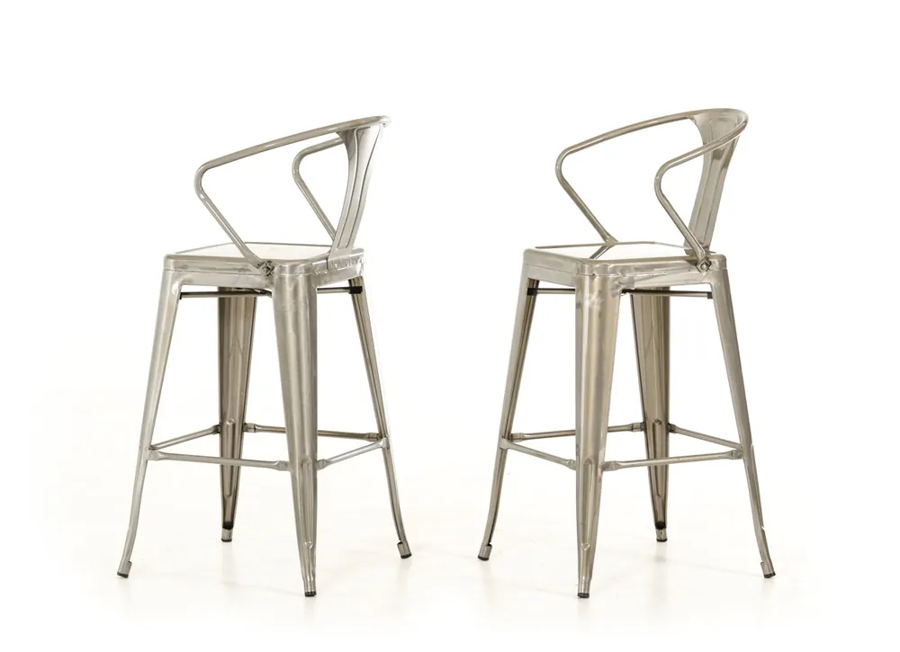 Exclusive 33' Steel Bar Stool By Homeroots