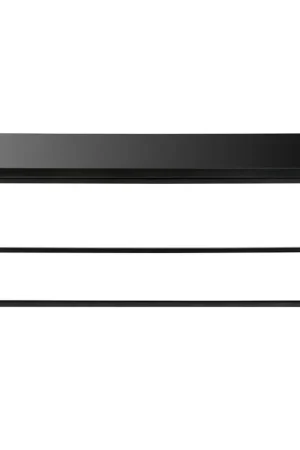 Best Price Black on Black High Gloss Coffee Table By Homeroots