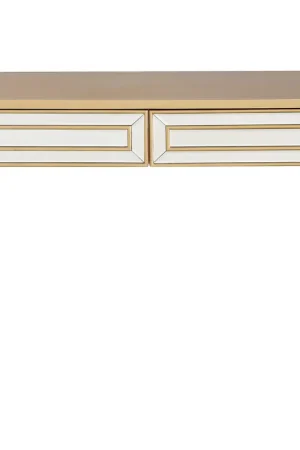 Must Have Antiqued Gold Finish Console Table By Homeroots - 396840