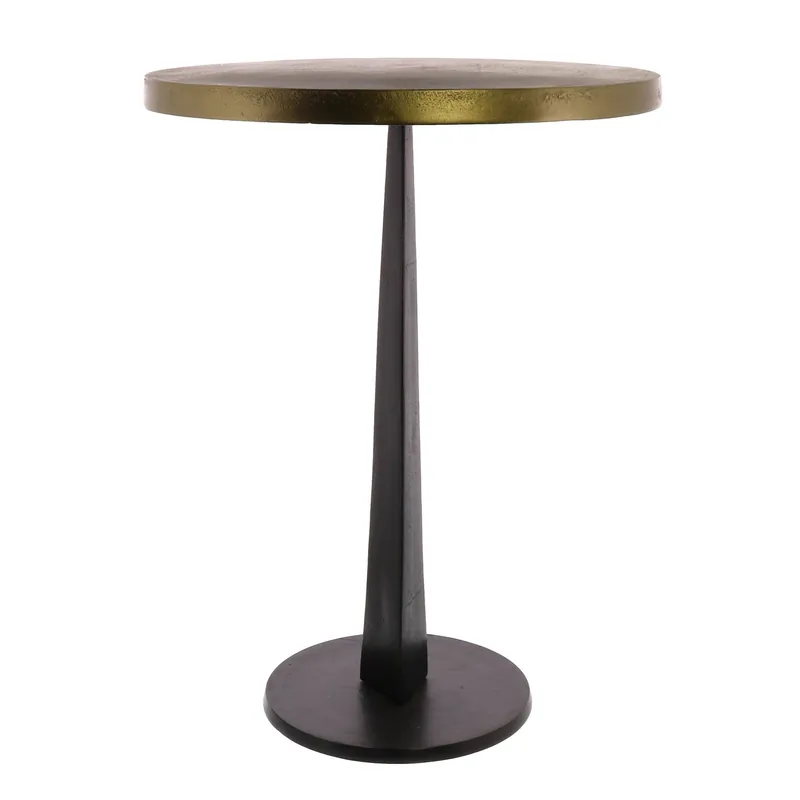 Weekend Sale Bronze Metal Side Table By Homeroots