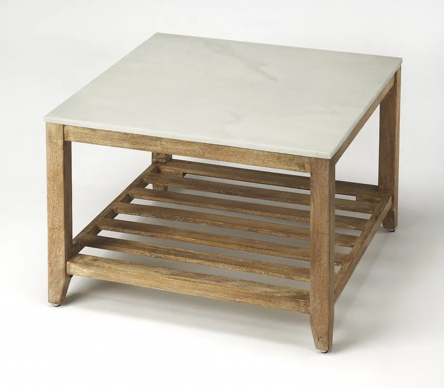 Handmade Marble Bunching Coffee Table By Homeroots