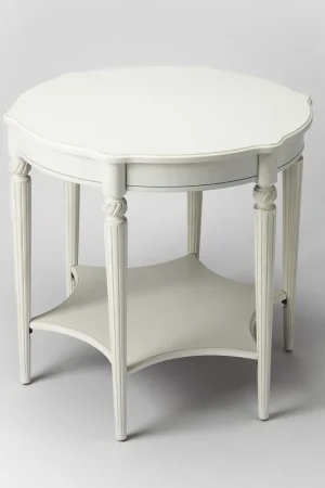 Best Choice Cottage White Accent Table By Homeroots
