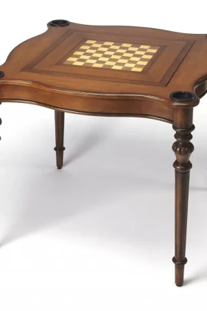 Antique Cherry Multi Game Table By Homeroots - 389893 Limited Time