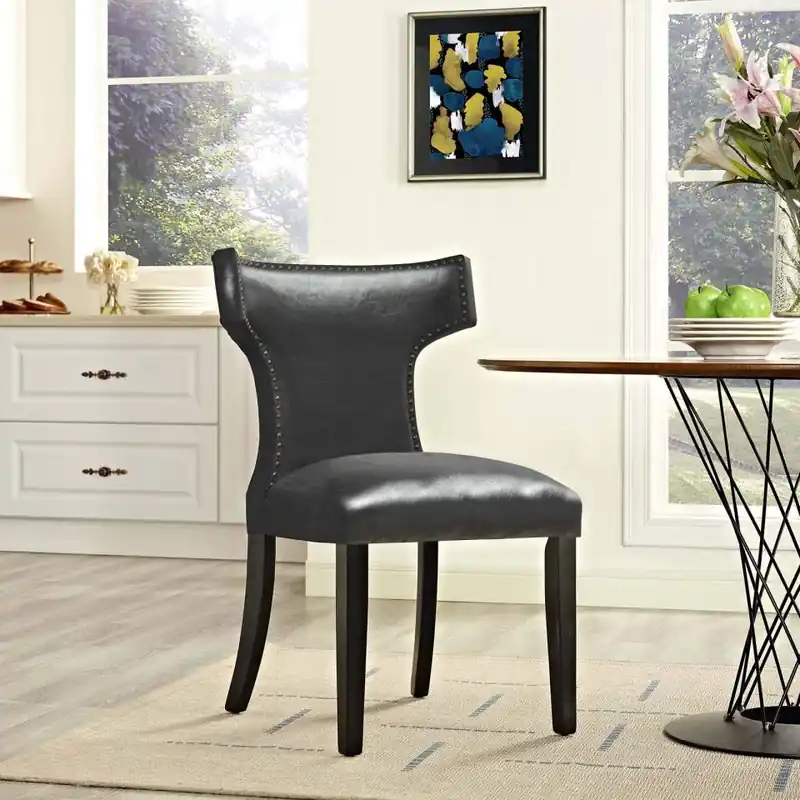 Modway Curve Vinyl Dining Chair - EEI-3922 Cheap