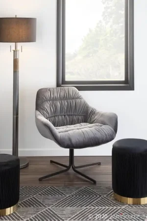 Price Drop LumiSource Wayne Swivel Lounge Chair