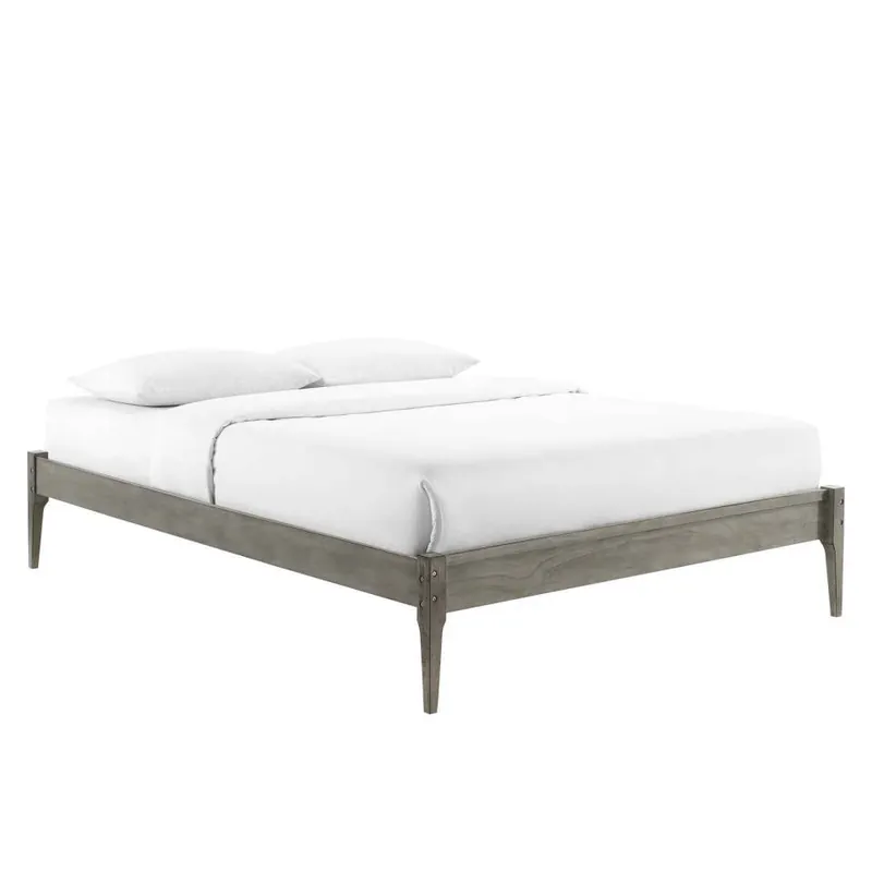Sale Modway June Full Wood Platform Bed Frame - MOD-6245