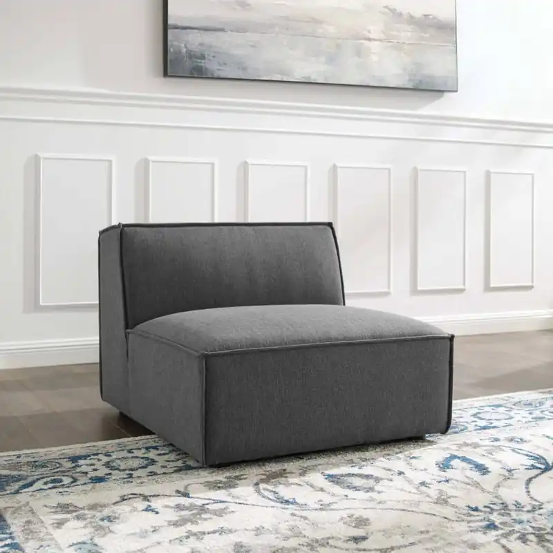 Fresh Stock Modway Restore Sectional Sofa Armless Chair - EEI-3872