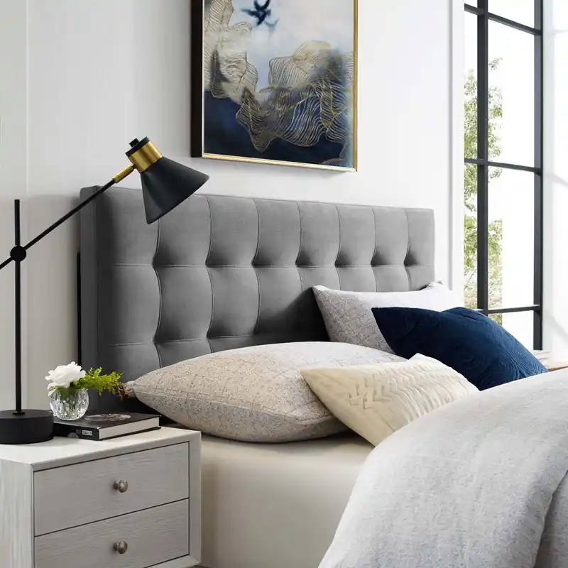 Modway Lily King Biscuit Tufted Performance Velvet Headboard - MOD-612 Modern