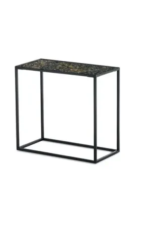 Direct From Factory Pietra™ Side Table (Rectangle: Crushed Glass) By Texture Designideas