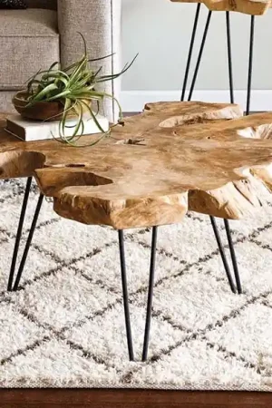 Takara™ Coffee Table By Texture Designideas - Gold Editor’s Pick