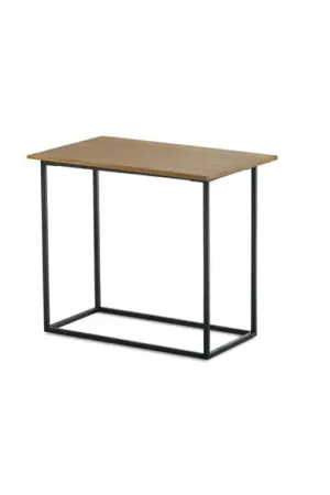 Genuine Pietra™ Side Table (Rectangle: Teak) By Texture Designideas - Gold