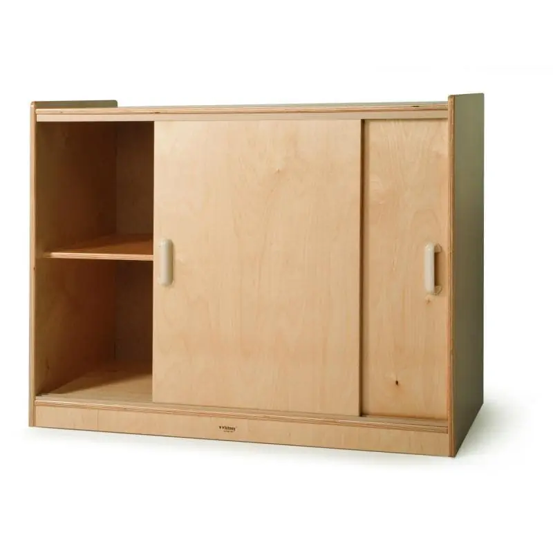 Price Drop Whitney Brothers® Sliding Doors Storage Cabinet