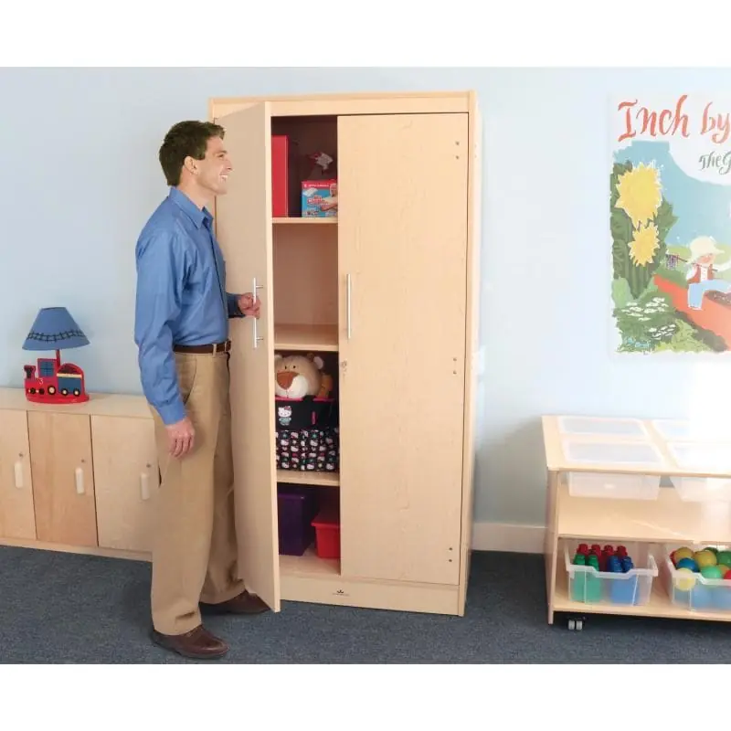 Affordable Whitney Brothers® Tall And Wide Storage Cabinet