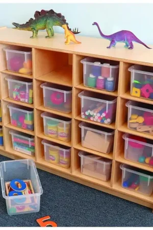 Whitney Brothers® Cubby Storage Cabinet With 20 Trays Fast Shipping