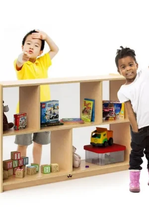 Whitney Brothers® 30" Preschool Storage Cabinet Acrylic Bk Certified