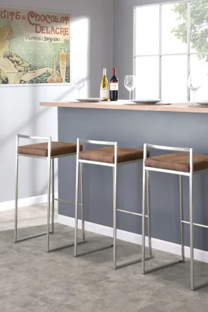 Super Sale LumiSource Fuji Barstool - Set of 2