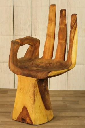 Buddha Hand Shaped Accent Chair-Large Bargain