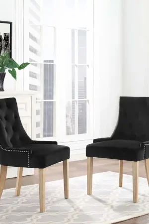 Best Choice Modway Pose Dining Chair Performance Velvet Set of 2 - EEI-3504