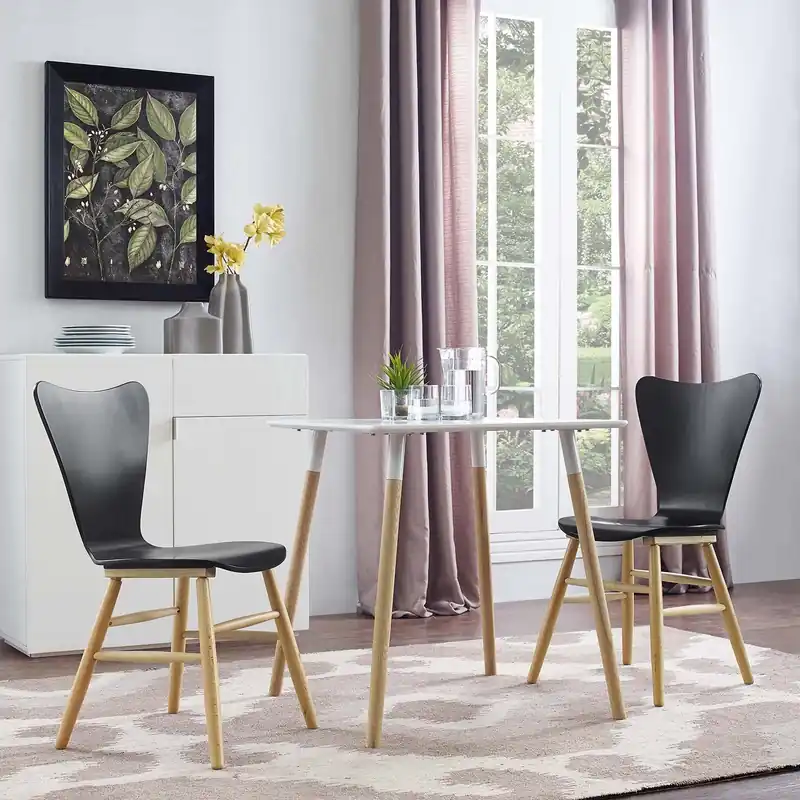 Hassle-Free Returns Modway Cascade Dining Chair Set of 2 - EEI-3476