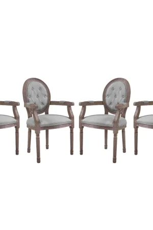 Wholesale Modway Arise Dining Armchair Upholstered Fabric Set of 4 - EEI-3471