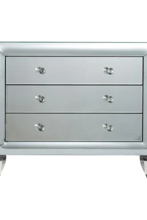 A&B Home Silver Curved Chest Holiday Sale