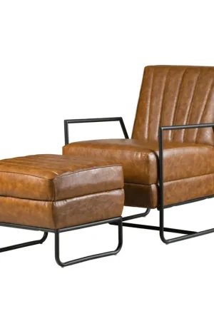 A&B Home S/2 Chair and Ottoman One Day Deal