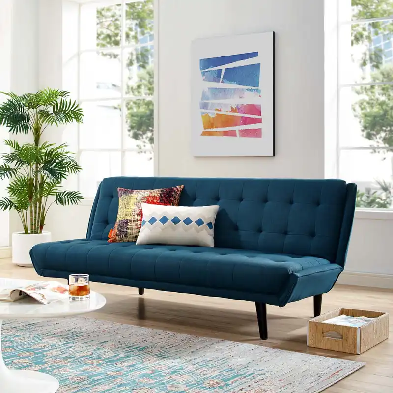Best Price Modway Glance Tufted Convertible Fabric Sofa Bed - EEI-3093