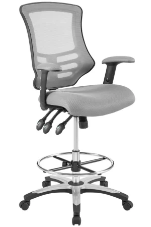 Worldwide Shipping Modway Calibrate Mesh Drafting Chair - EEI-3043