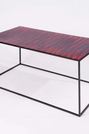 Special Discount Gold Leaf Design Group Prunus Coffee Table - Black, Clear