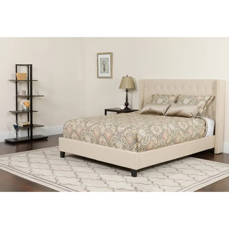 Fan Favorite Flash Furniture Riverdale Twin Size Tufted Upholstered Platform Bed