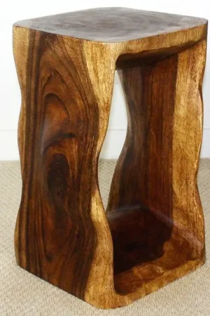 Strata Furniture The Natural Edge End Table Free Returns