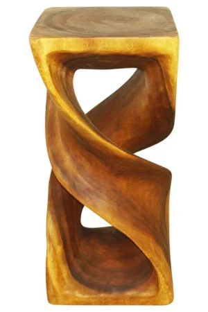 Clearance Strata Furniture Double Twist End Table 14" x 30"