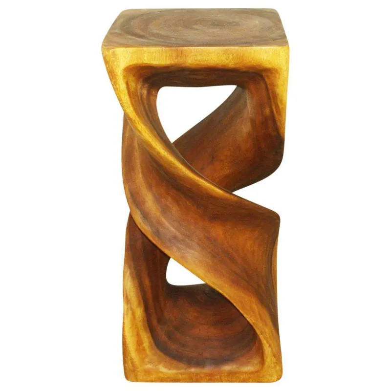 Clearance Strata Furniture Double Twist End Table 14" x 30"