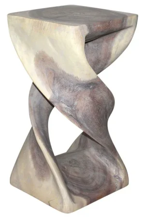 Strata Furniture Double Twist End Table 12" x 23" Viral