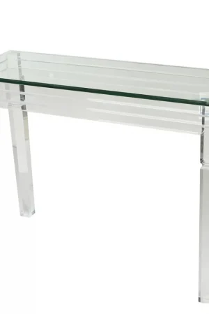 A&B Home Diaphan Console Table Premium