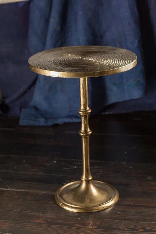 Vagabond Vintage Metal End Table Luxury