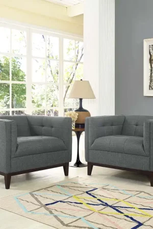 Big Sale Modway Serve Armchairs - Set of 2 - EEI-2455